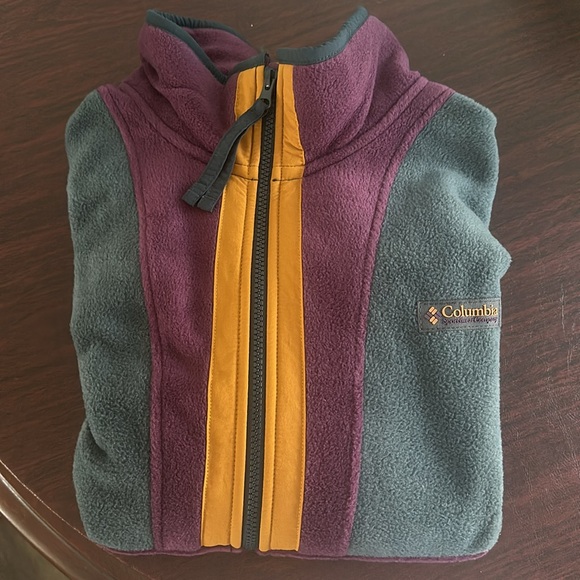 Nwot!Mens Columbia full zip fleece retro - Picture 3 of 3